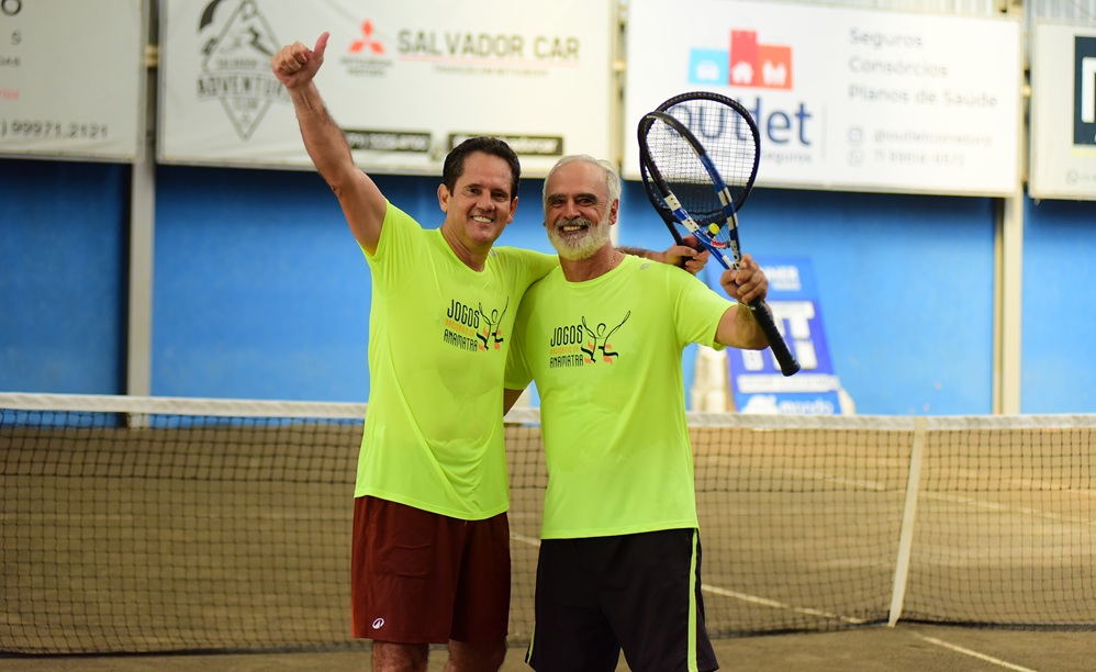 Rio de Janeiro e Goiás levam o ouro no tênis em duplas. Bahia é campeã no dominó
