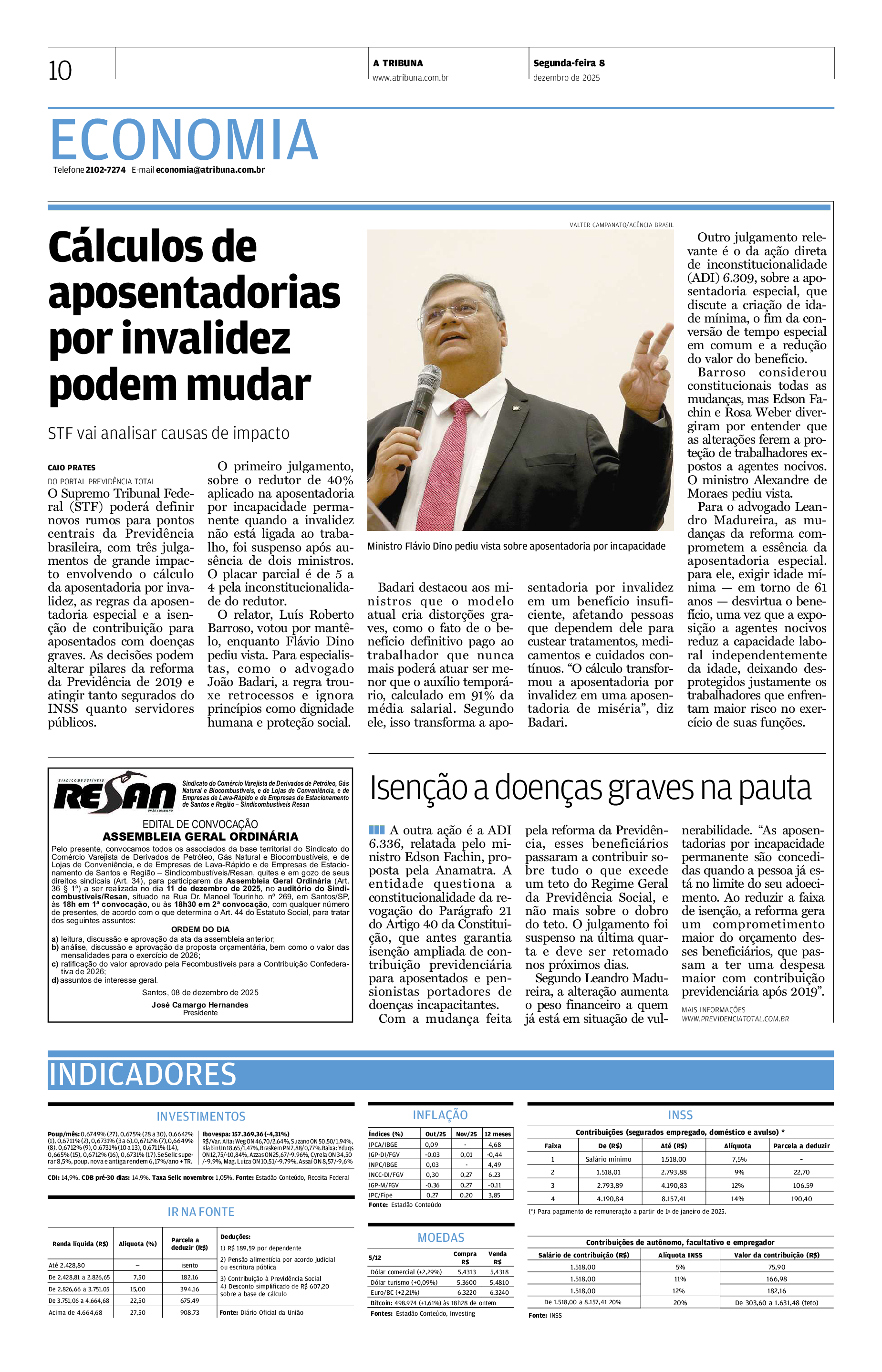 A Tribuna 9 de dezembro