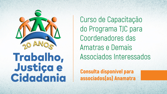 Capacitação do Programa TJC - Coordenadores