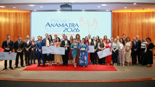 Prêmio Anamatra de Direitos Humanos reconhece iniciativas de promoção dos direitos humanos no mundo do trabalho								