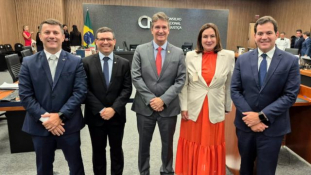 Despedida do conselheiro Alexandre Teixeira marca 1ª Sessão Extraordinária de 2026 do CNJ							
