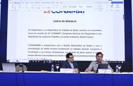 22º Conamat: Carta de Brasília alerta para riscos da IA e da crise climática no mundo do trabalho							