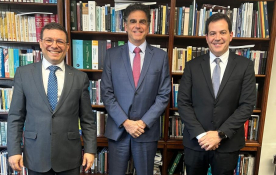 Anamatra realiza visita institucional ao corregedor-geral da Justiça do Trabalho							